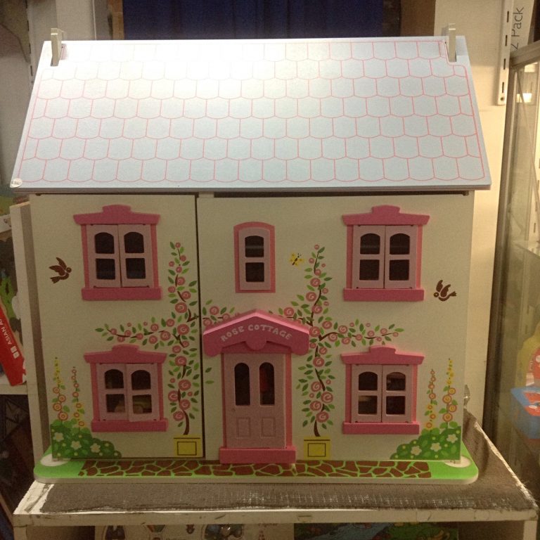 Rose Cottage Wooden Dolls House Toys To Enjoy   Image 768x768 